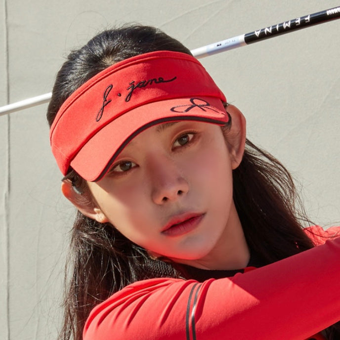 Monster G Women's Ribbon Sun Cap Black