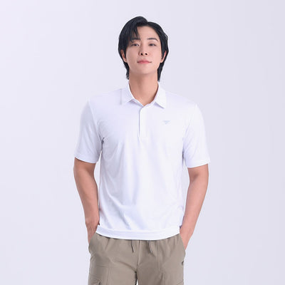 White Collared Short Sleeve Shirt