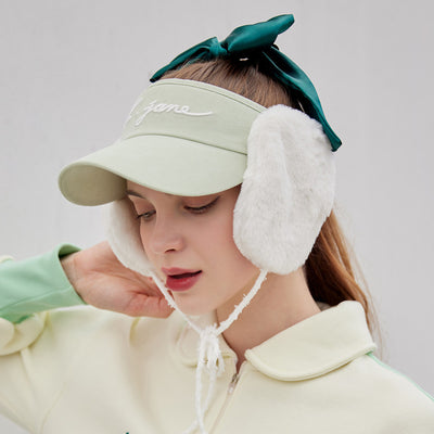 Melon 2way Fur Ear Flap Suncap