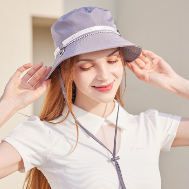 Gray Pearl Bucket Hat