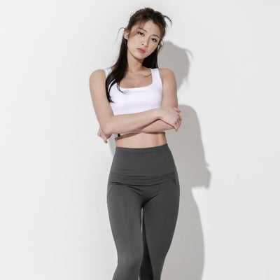 Khaki Length 9 Secret Hip-up Leggings