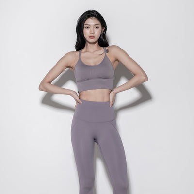 Ash Purple Length 9 Secret Hip-up Leggings