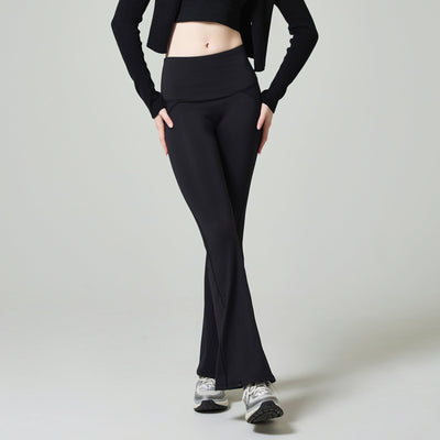 Black Bootcut Secret Hip-up Leggings