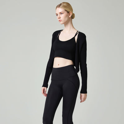 Black Bootcut Secret Hip-up Leggings