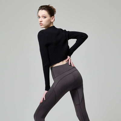 Dark Gray Length 9 Secret Hip-up Leggings