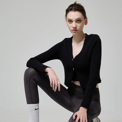 Dark Gray Length 9 Secret Hip-up Leggings