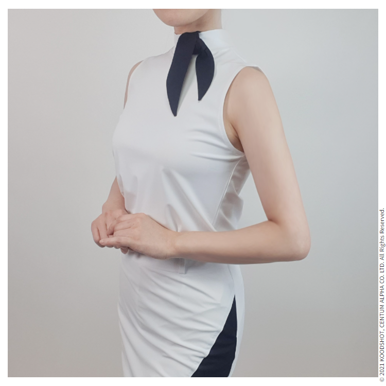 [Special Sale] Two-way Ribbon Sleeveless Shirt