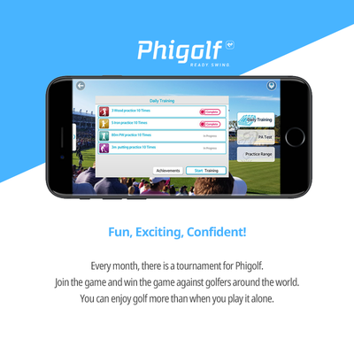 Phigolf Mobile and Home Golf Simulator