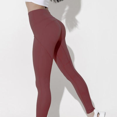 Coral Pink Length 9 Secret Hip-up Leggings
