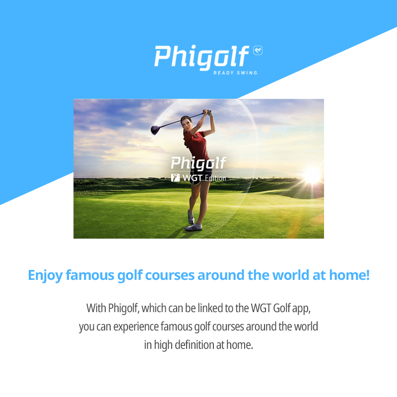 Phigolf Mobile and Home Golf Simulator – KOODSHOT