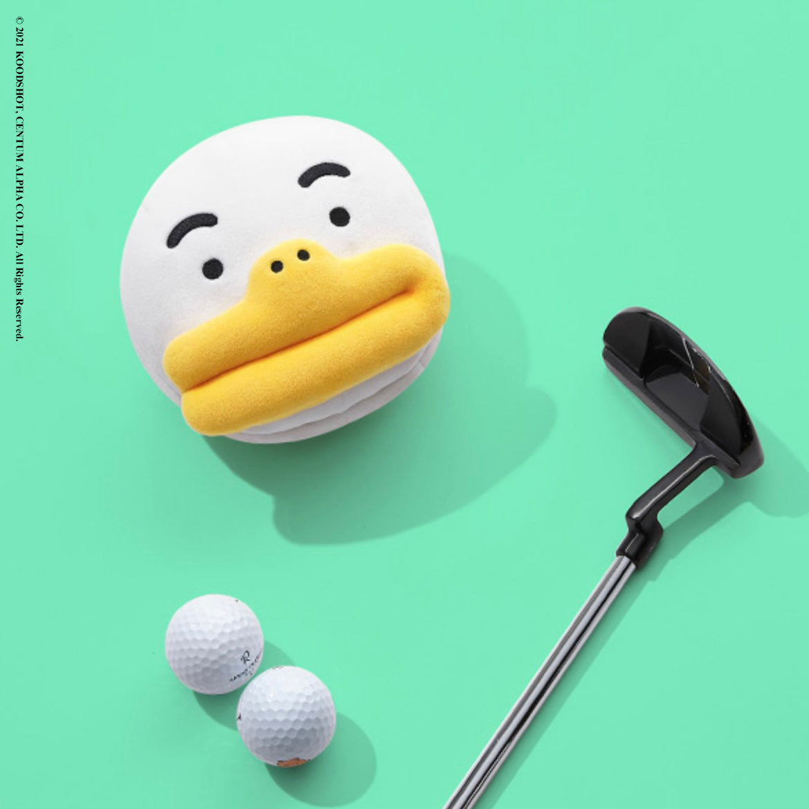 [Special Sale] Kakao Friends Tube Basic Face Putter Cover Mallet