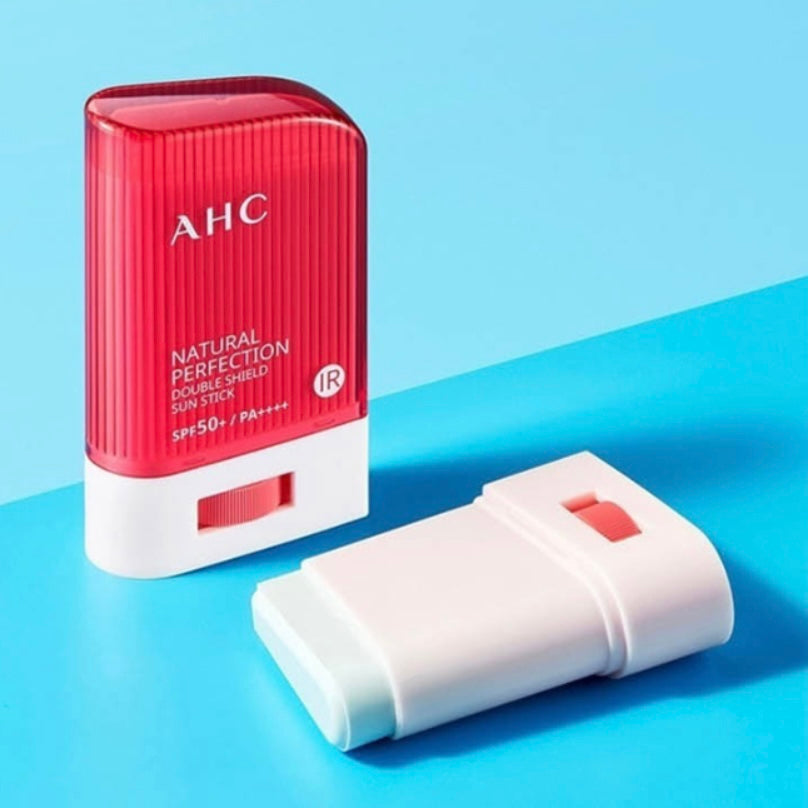 [Special Sale] AHC NATURAL PERFECTION DOUBLE SHIELD SUN STICK SPF50+ PA++++ 22G