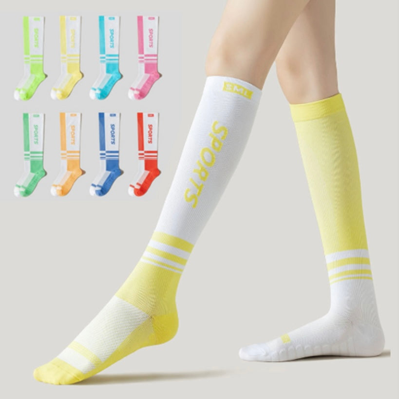 Women Nonslip Knee Socks Sports Socks (8 colors)