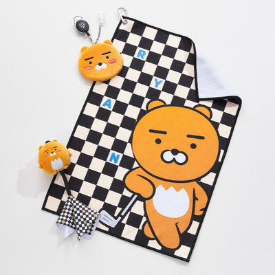 Ryan Checkerboard Golf Club Towel