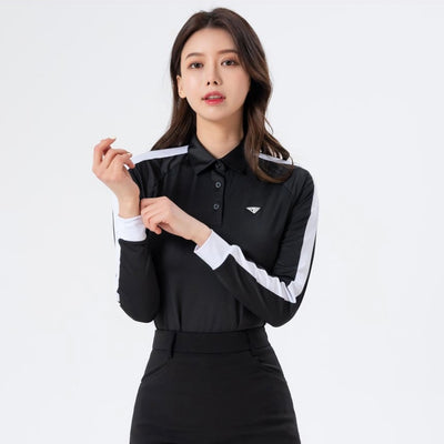 Black Raglan Long-Sleeved Shirt