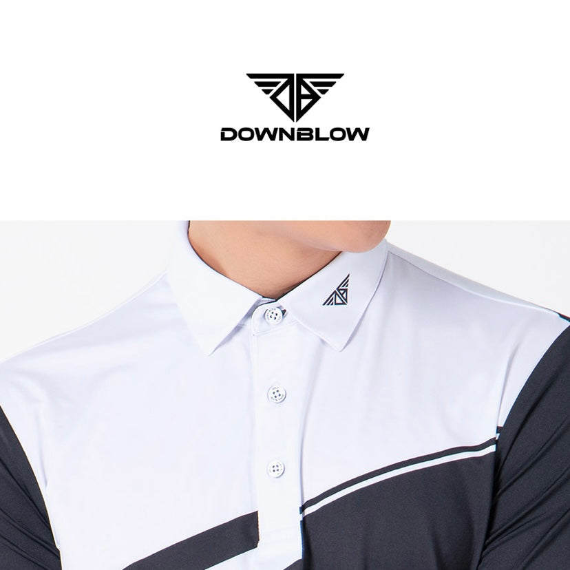 Black Simple Diagonal Long-Sleeved T-Shirt