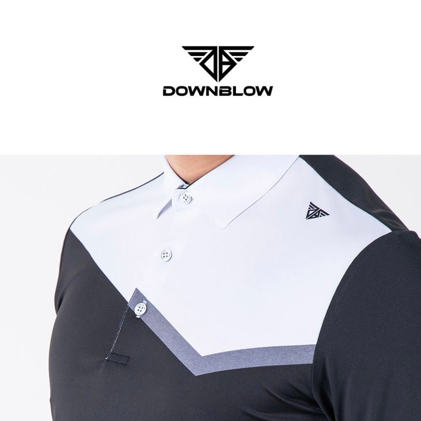 Black Daily Golf Long-Sleeved T-Shirt