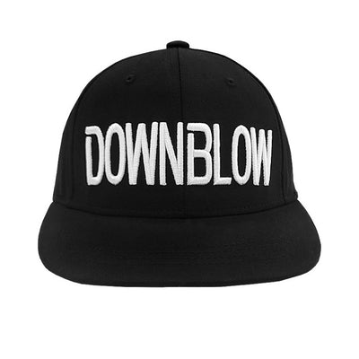 Black Big Logo Snapback Hat