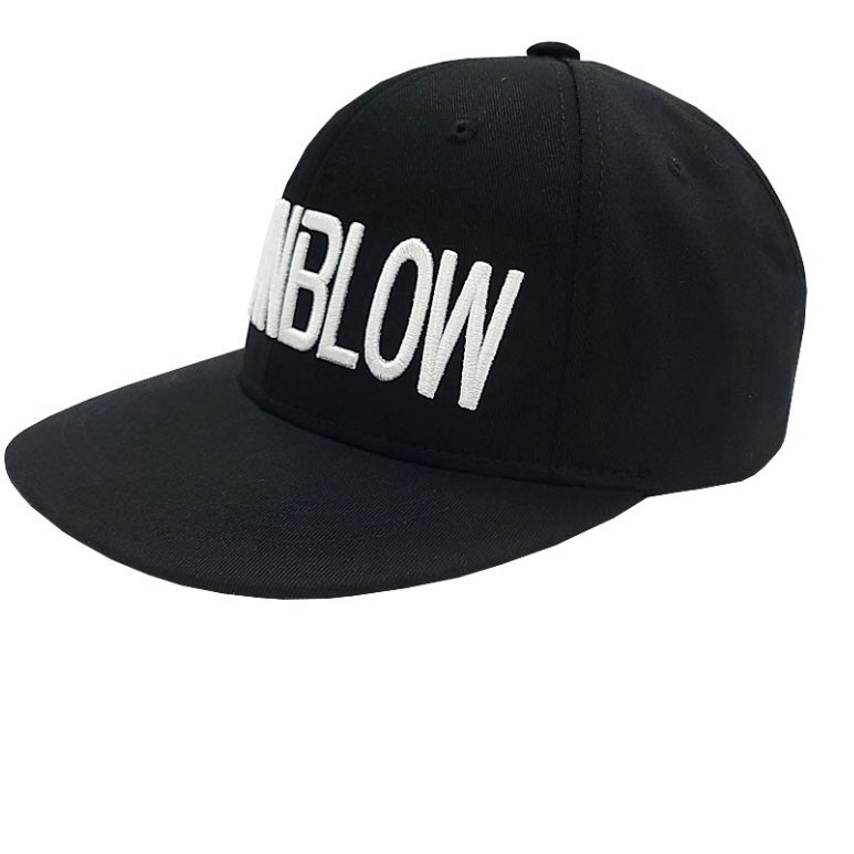 Black Big Logo Snapback Hat