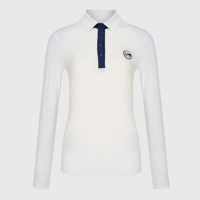 Navy Cool tech pique Shirt