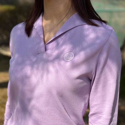 Cooling Knit with Sailor Collar (Purple)