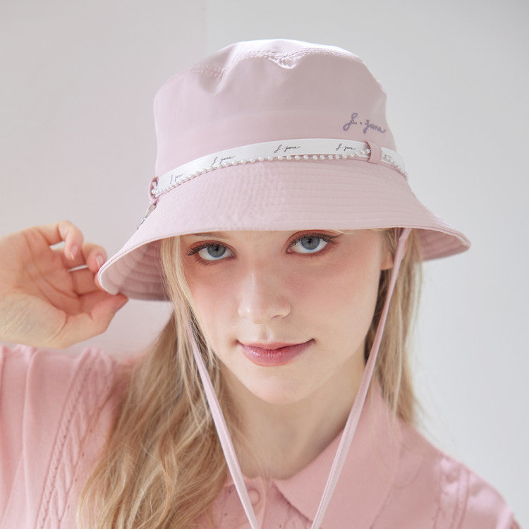 Pink Pearl Bucket Hat