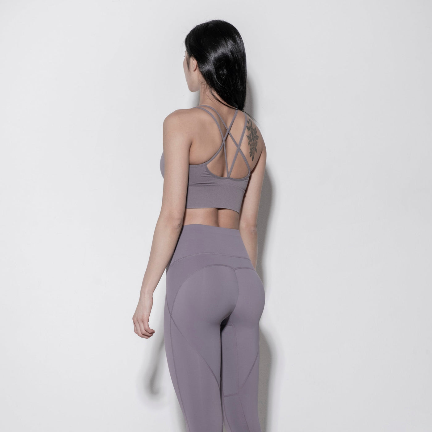 Ash Purple Length 9 Secret Hip-up Leggings