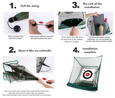 Golf Chip Shot Approach Net