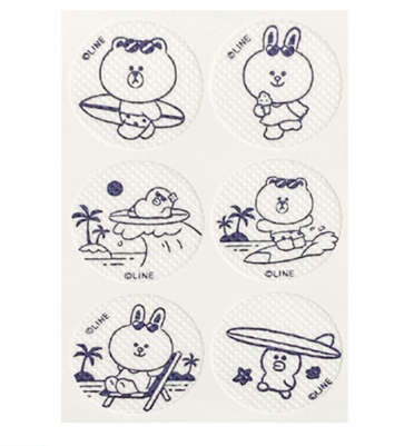 Insect Repellent Line Friends Summer Patch