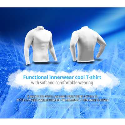 Men Golf Cooling Innerwear Top Shirt