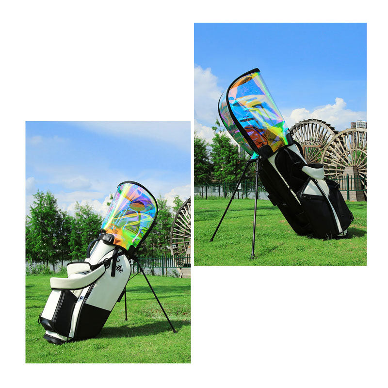 golf bag rain hood cover Hologram Transparent Waterproof Golf Bag Hood Cover – KOODSHOT