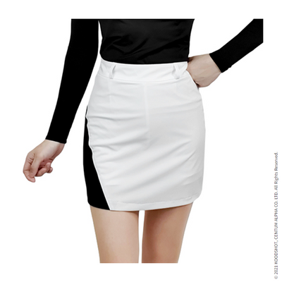 Triangle Color Matching Skirt