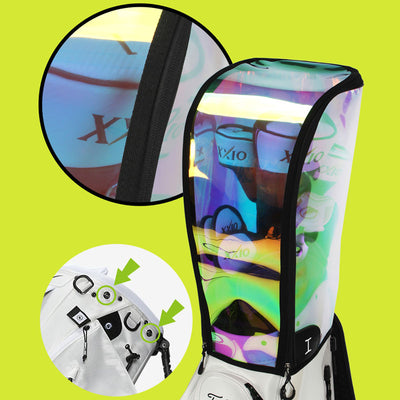 Hologram Transparent Waterproof Golf Bag Hood Cover