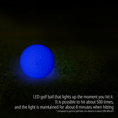 LED Night Golf Ball (2 Balls Set)