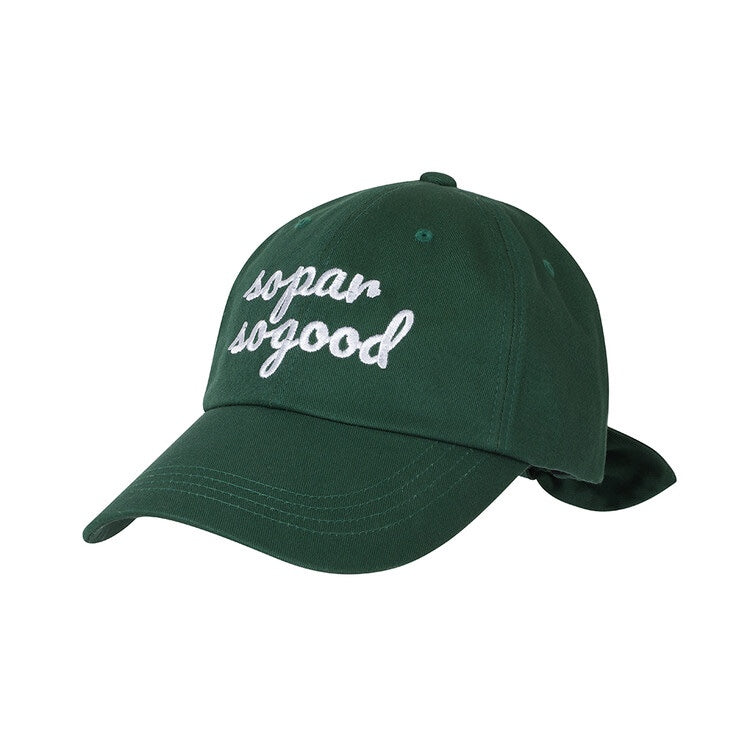 Green Bunny Ribbon Baseball Cap