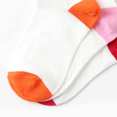 Women Striped Pattern Golf Knee High Socks (2pcs Set)