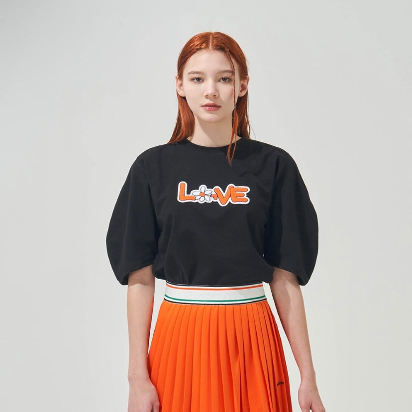 Black Love Patch T-shirt