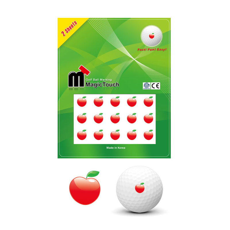 Golf Ball Marking Sticker Made in Korea