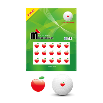 Golf Ball Marking Sticker Made in Korea