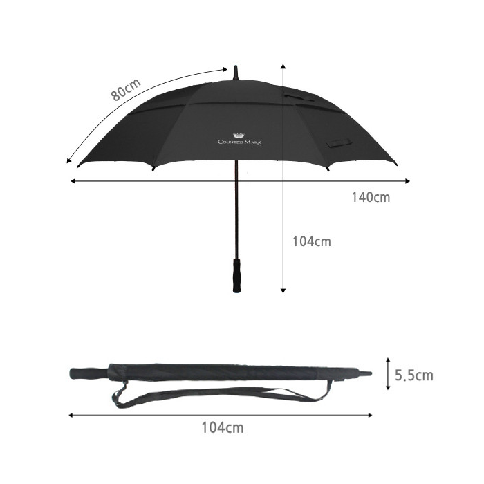 Golf Windproof Automatic Umbrella