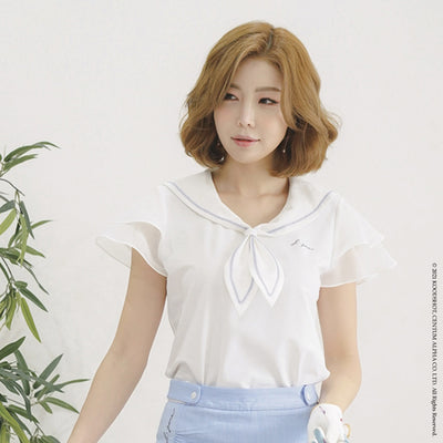 White Sailor Blouse