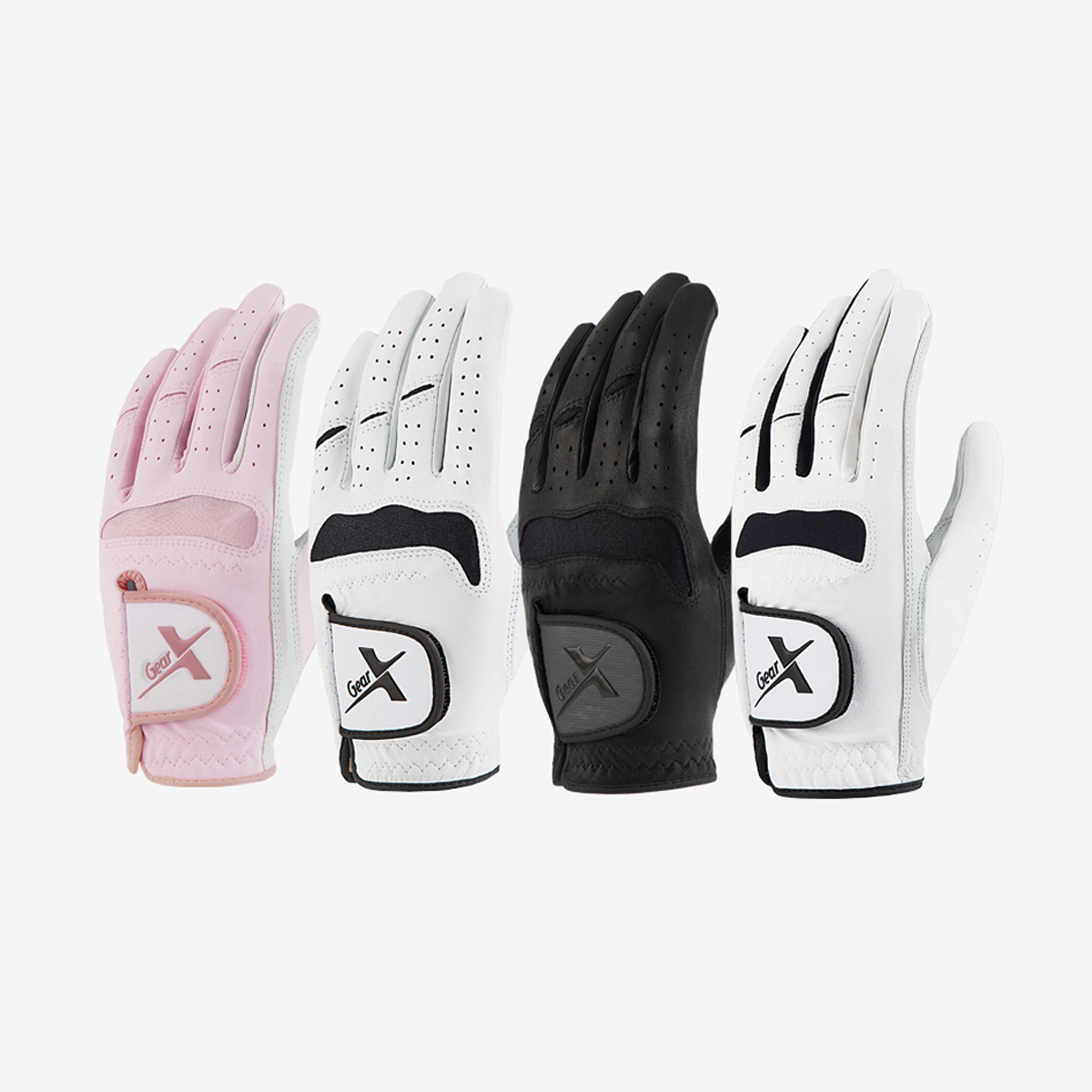 Golf Gloves Made of Natural Sheepskin and Synthetic Leather