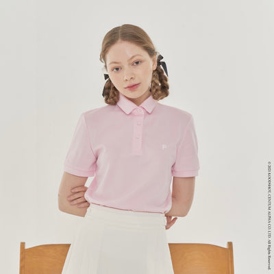 Pink Everyday Pique Polo Shirt