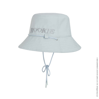 Mint Blue Rookie Braided String Bucket Hat