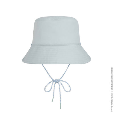 Mint Blue Rookie Braided String Bucket Hat