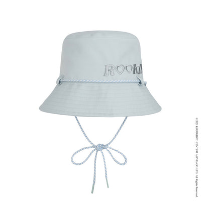 Mint Blue Rookie Braided String Bucket Hat