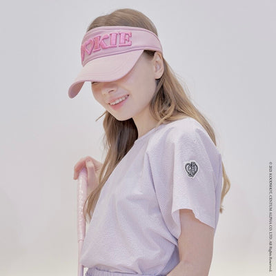 Pink Rookie Puff Logo Sunvisor