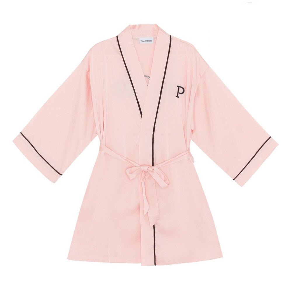 Rookie Satin Pink Golf Robe (W/Pouch)