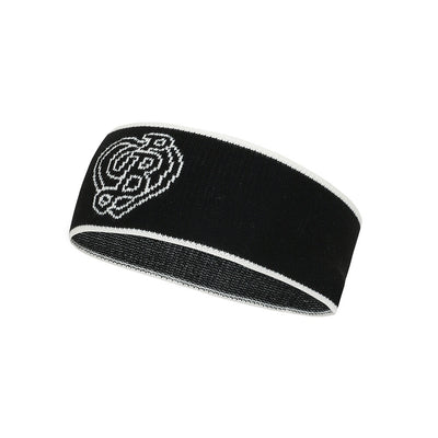 Jacquard Heart Logo Headband