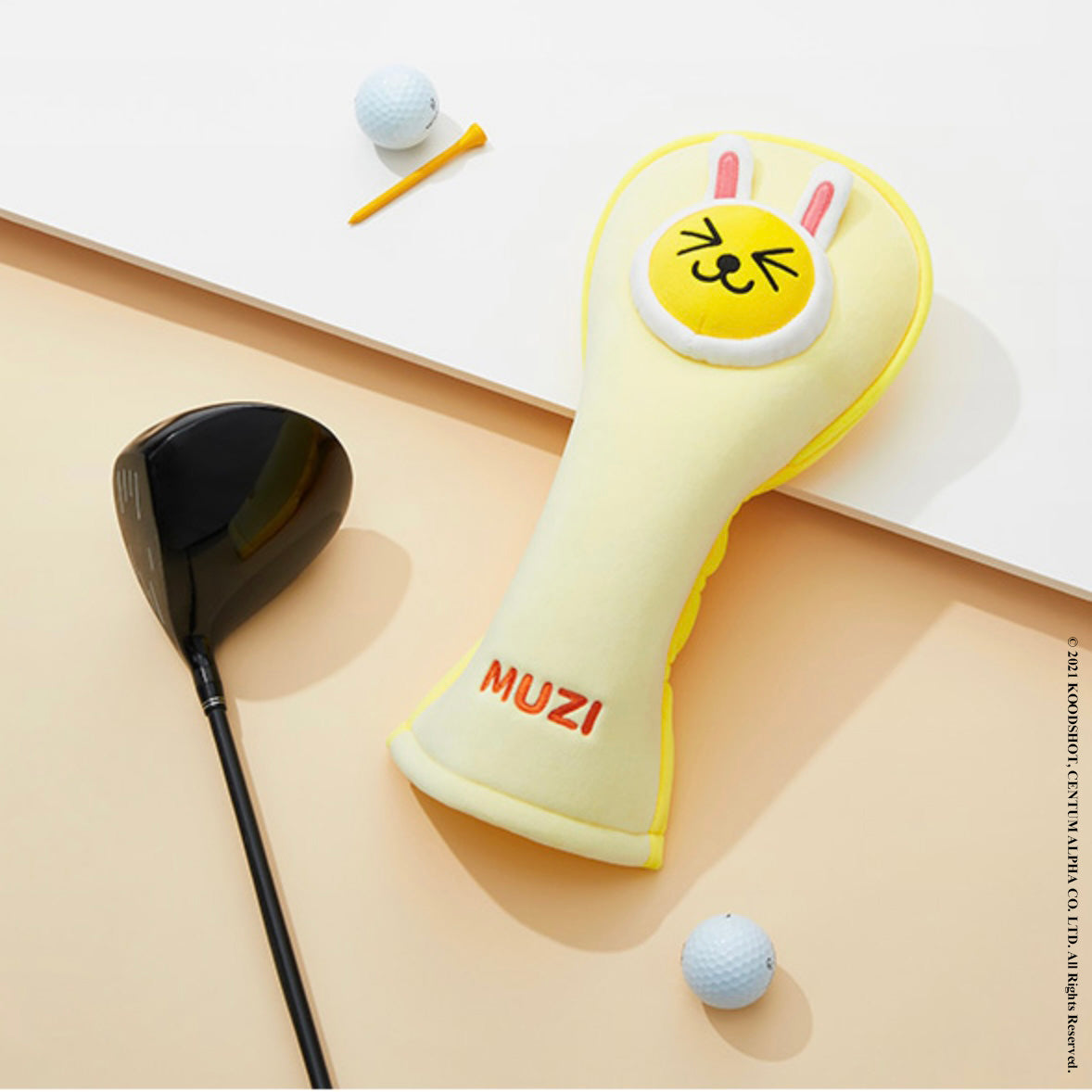 Kakao Friends Muzi Soft Driver Cover